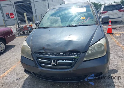 2005 Honda Odyssey Ex-L from USA, damaged, VIN 5FNRL38775B108903